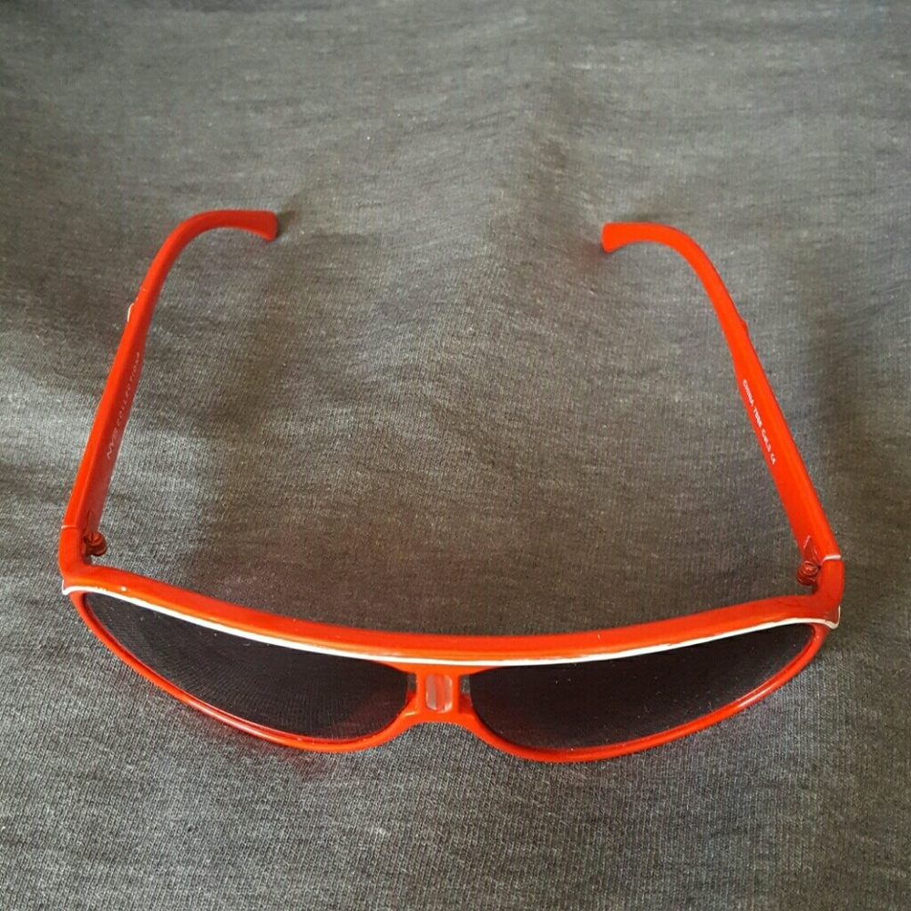 Red Aviator Sunglasses